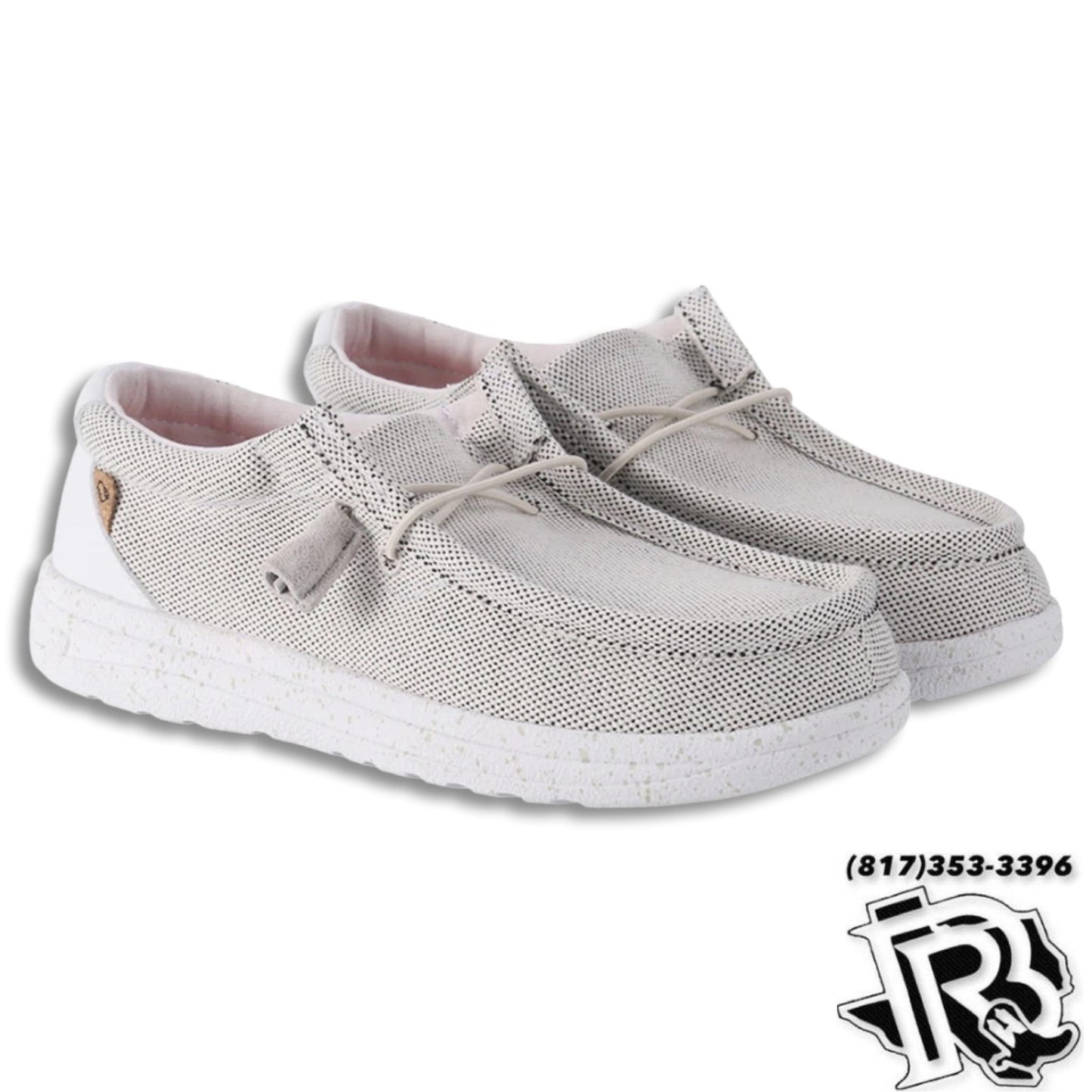 “ PAULA “ | WOMEN WHITE CASUAL CANVAS SHOE