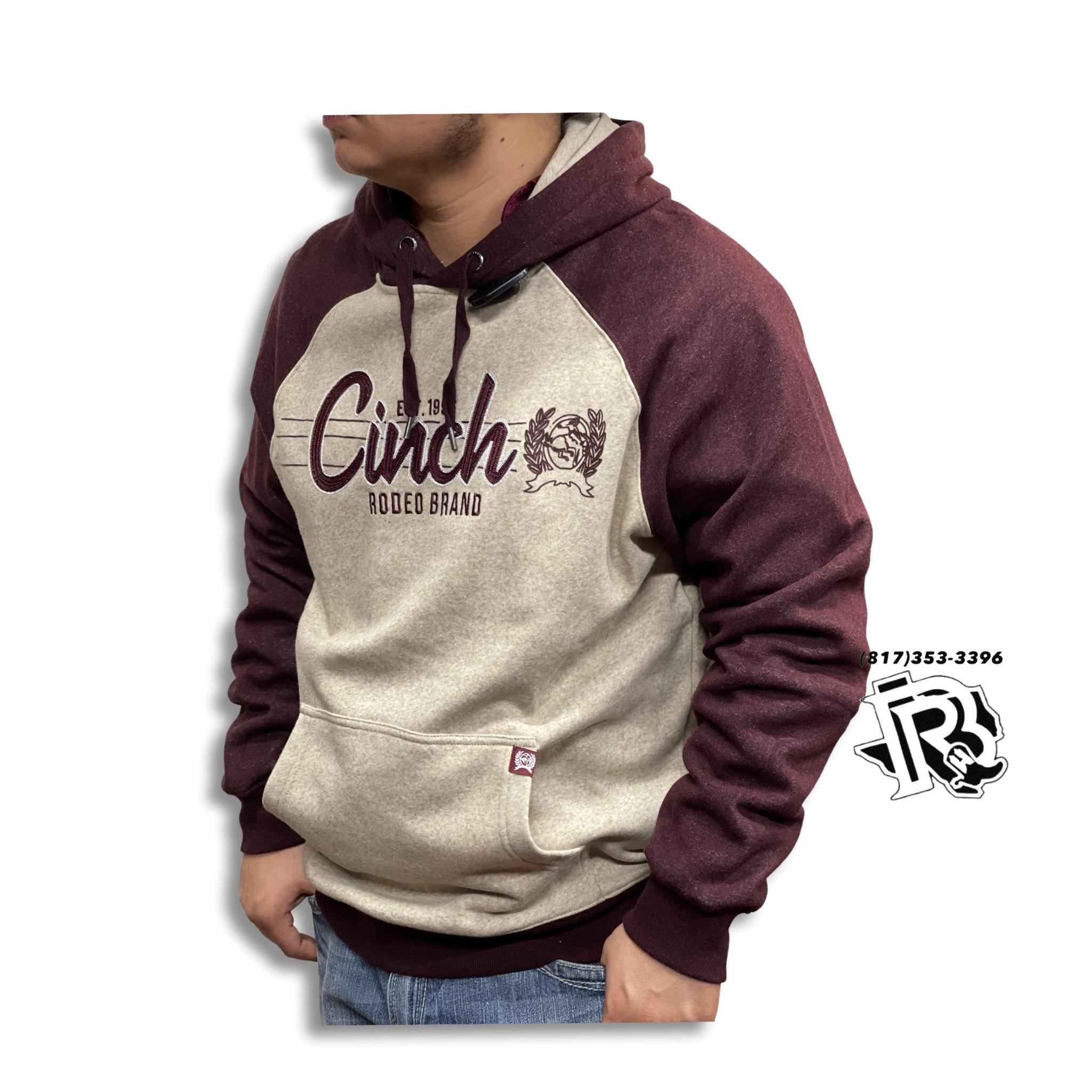 “ Zion “ | MEN HOODIE CINCH MAROON MWK1217008