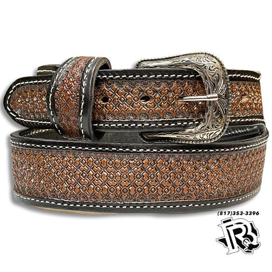 “ Kaden “ | MEN WESTERN BELT LIGHT BROWN