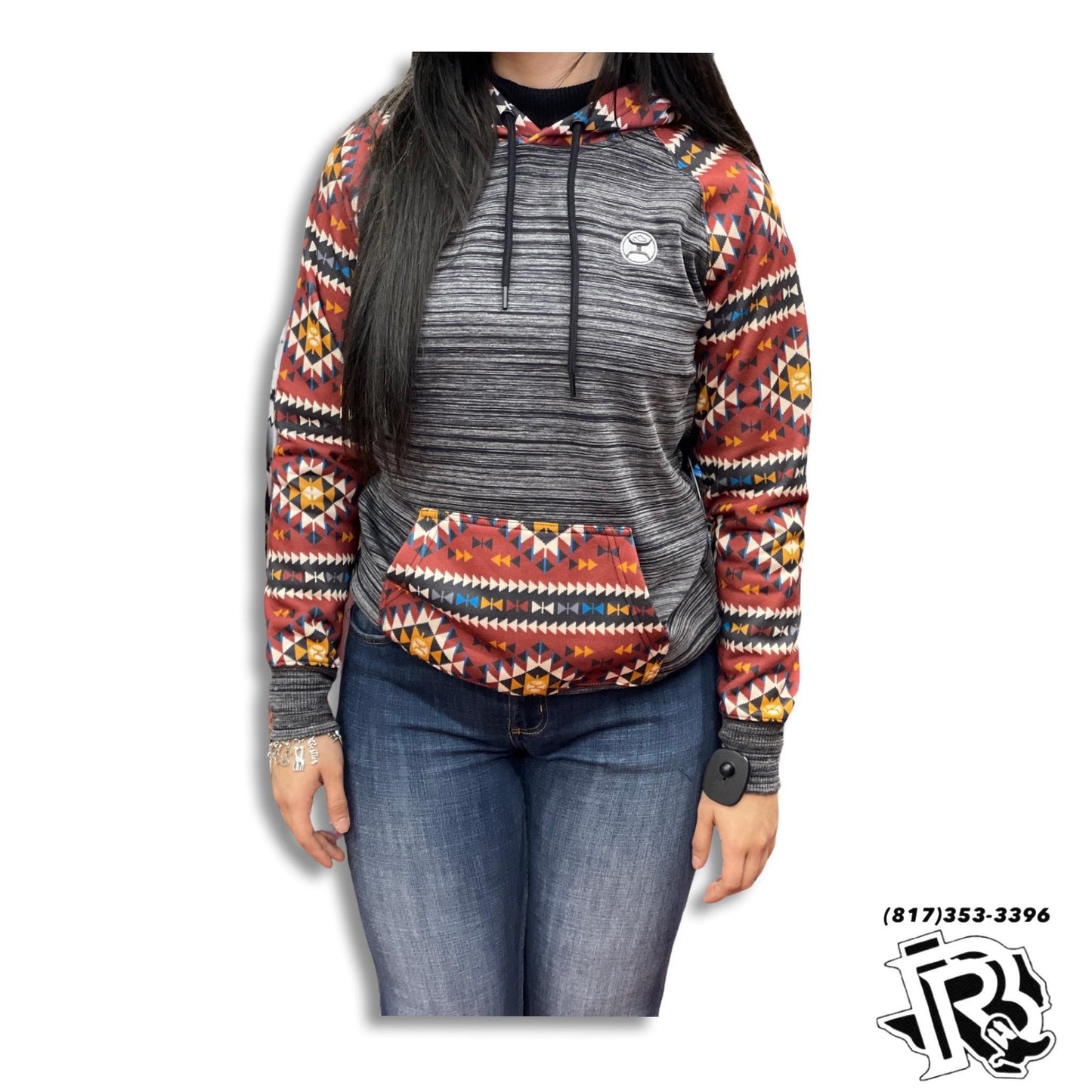 ‘’ Trinity ’’ | WOMEN HOOEY CHARCOAL HOODIE HH1198CHRD