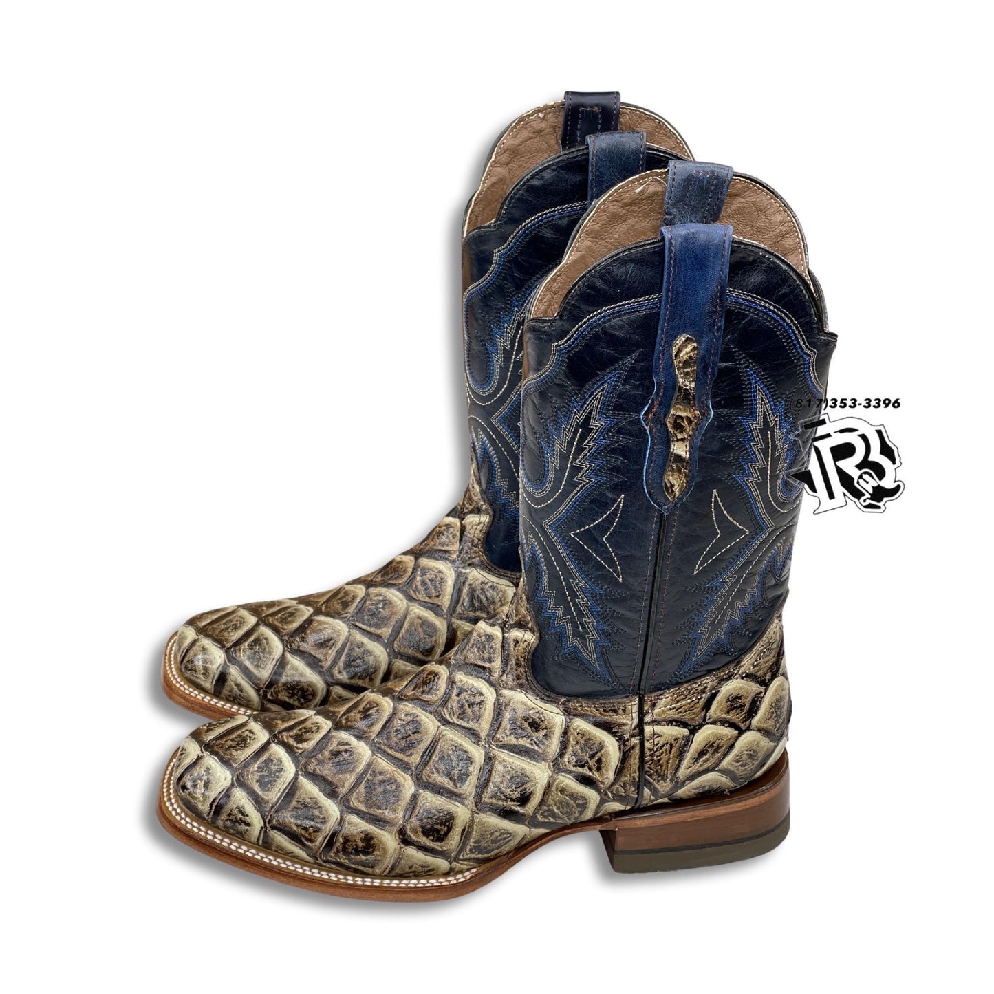 -PIRARUCU BOOTS ORIX | MEN WESTERN SQUARE TOE BOOTS