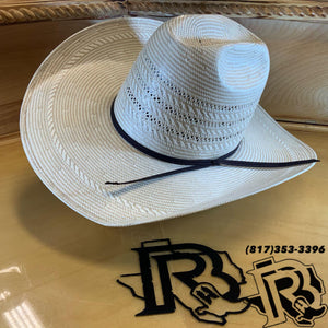 “ TRIPLE TIME “ | RODEO KING STRAW HAT 4 1/4 inch brim