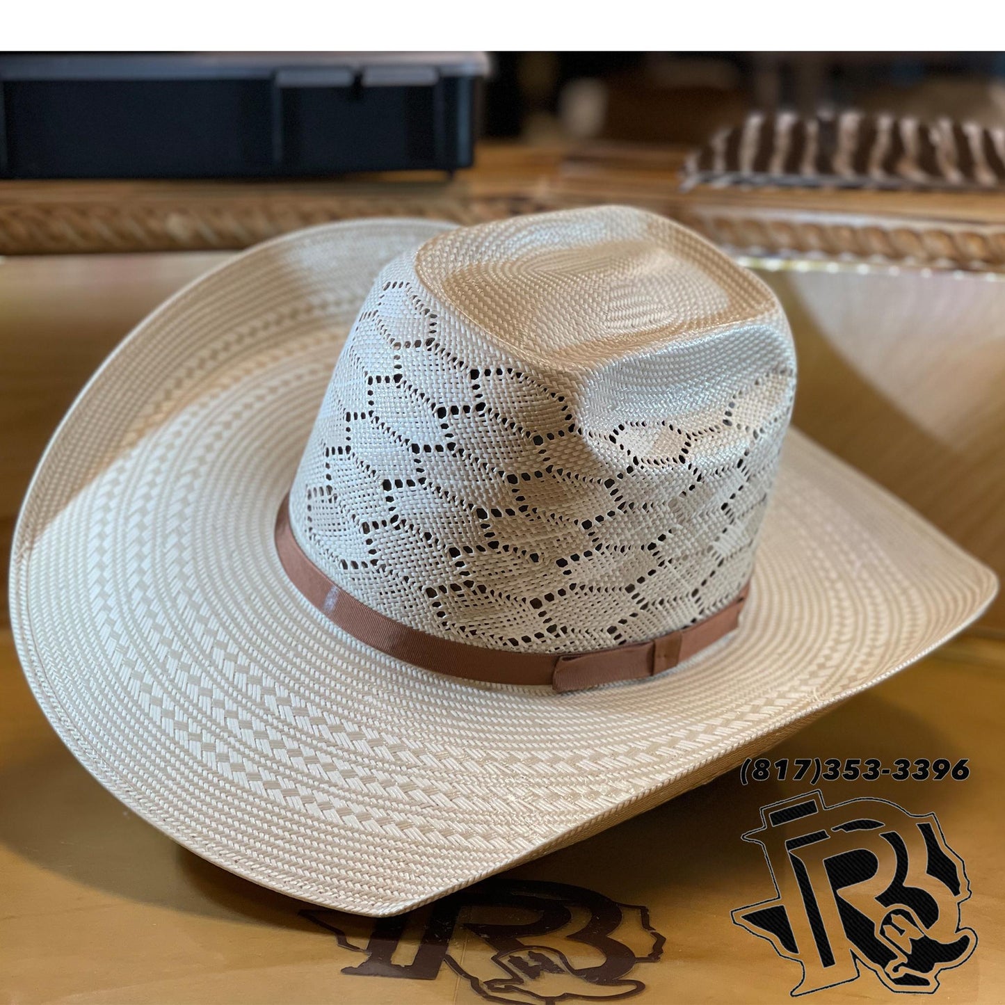 “ HONEY CONE “  | TAN COWBOY STRAW HAT 10X