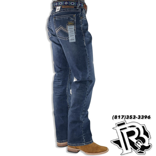 ROCK 47 SLIM BOOT | MEN WESTERN JEANS MEDIUM WASH