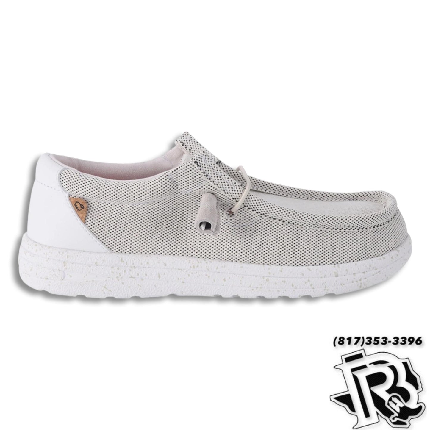 “ PAULA “ | WOMEN WHITE CASUAL CANVAS SHOE