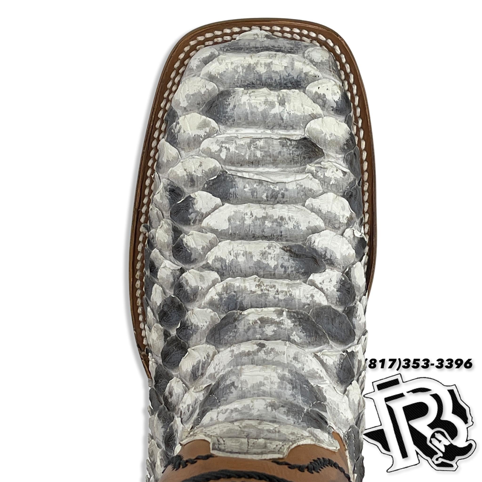 ORIGNAL PYTHON 15 FOOT |  SNAKE SQUARE TOE MEN BOOTS