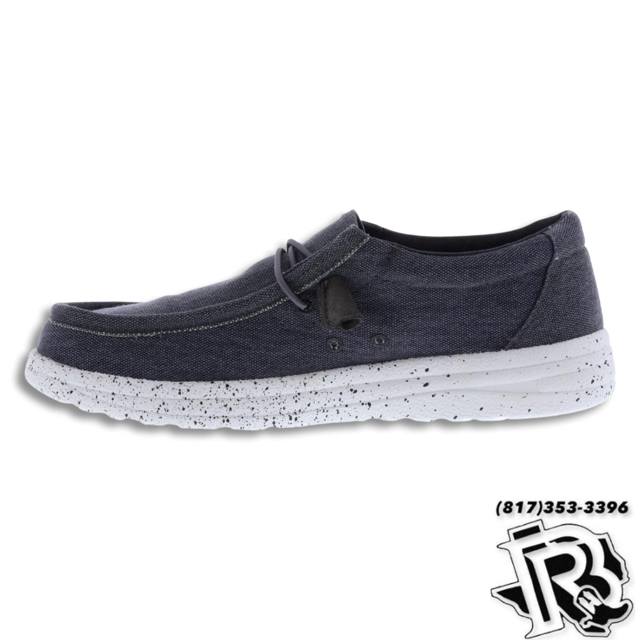 “ PAUL “ | CHARCOAL MEN'S CASUAL CANVAS SHOE