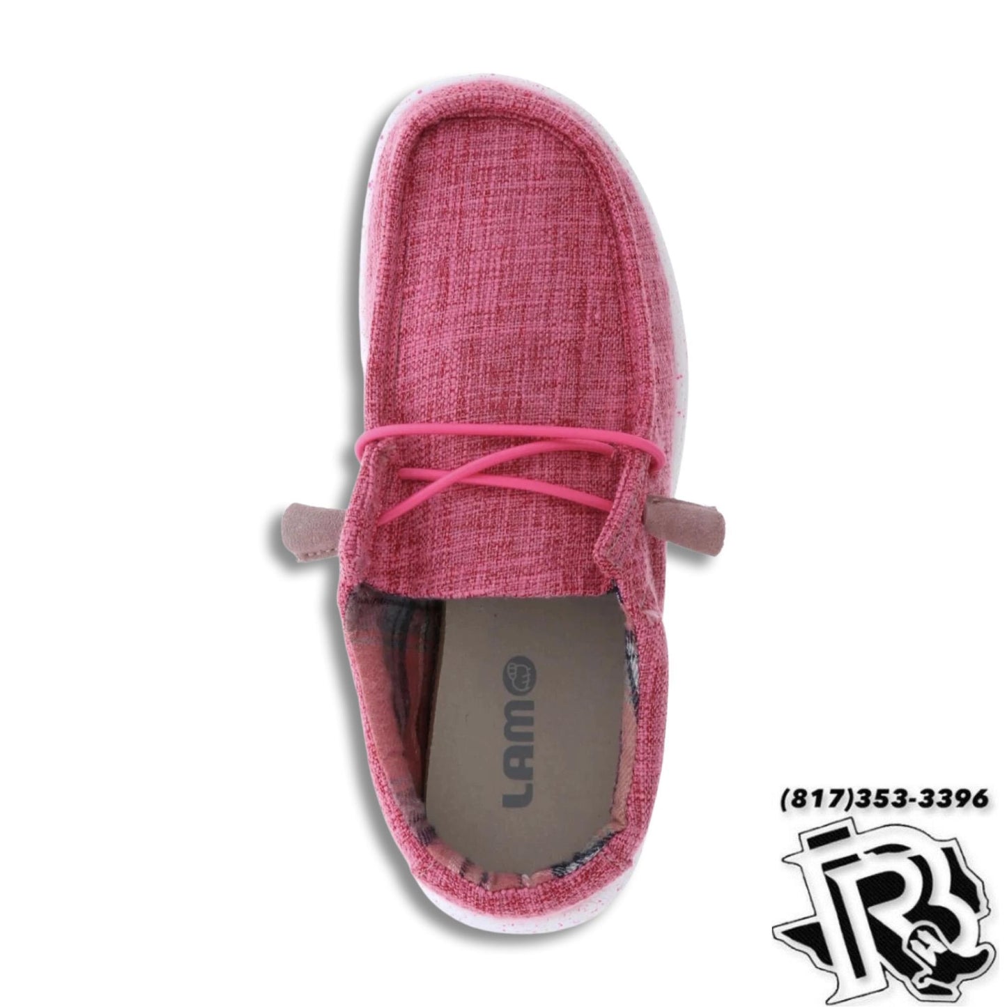 “ PAULA “ | WOMEN CASUAL CANVAS SHOE PINK