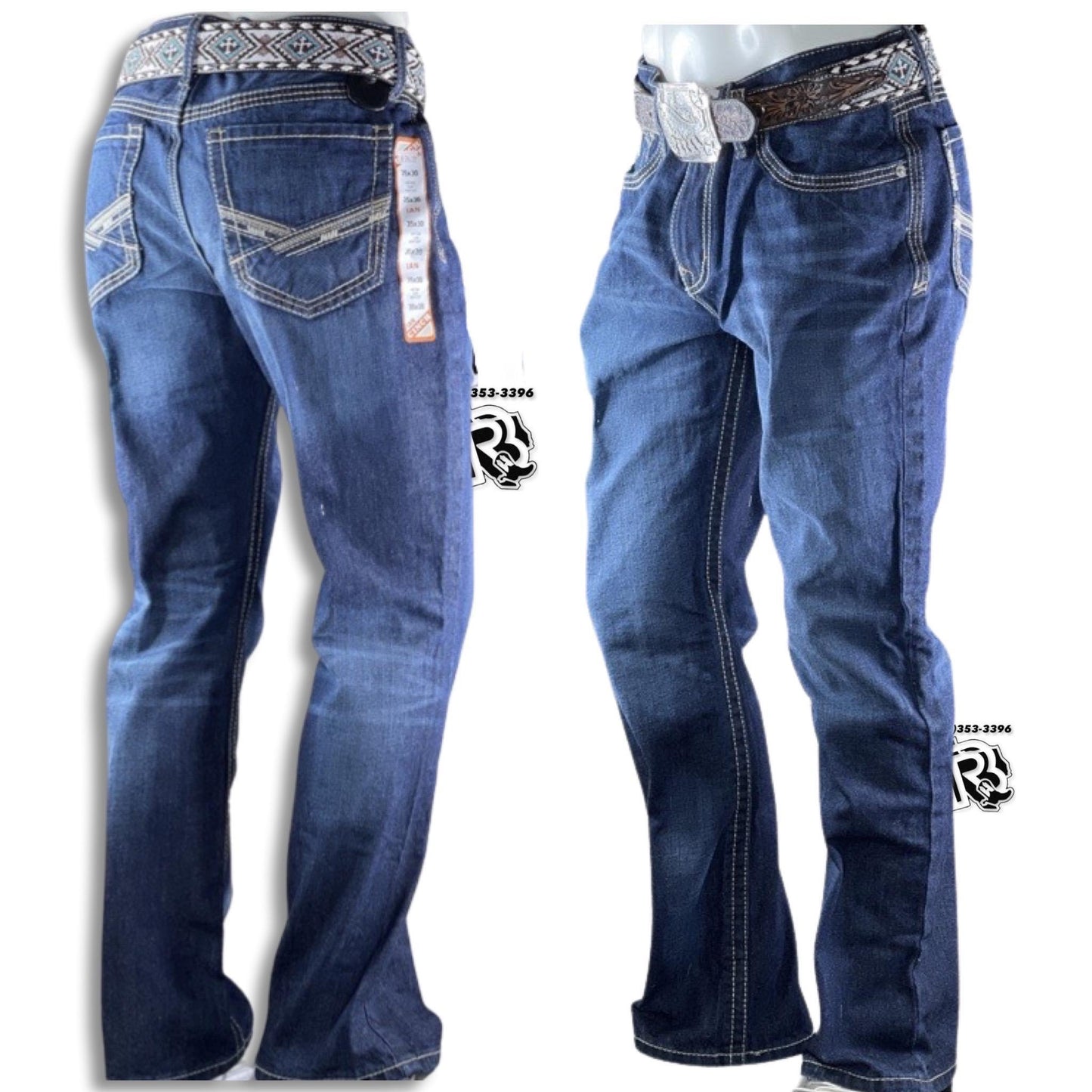 BOOT CUT | CINCH IAN MEN JEANS DARK WASH MB69036001