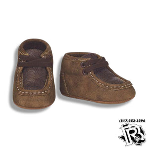 “ JED “ | TOOLED LEATHER KIDS MOCS SHOES (4441908) (4426402)