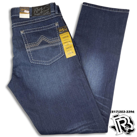 Wrangler Rock 47 | Slim Straight Medium Stone Wash MRS47BW