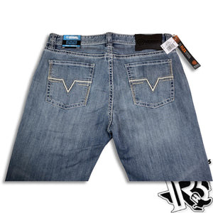 STRAIGHT LEG | ROCK & ROLL BLUE VINTAGE WESTERN JEANS RRMD1RRZSG BLUE LABEL