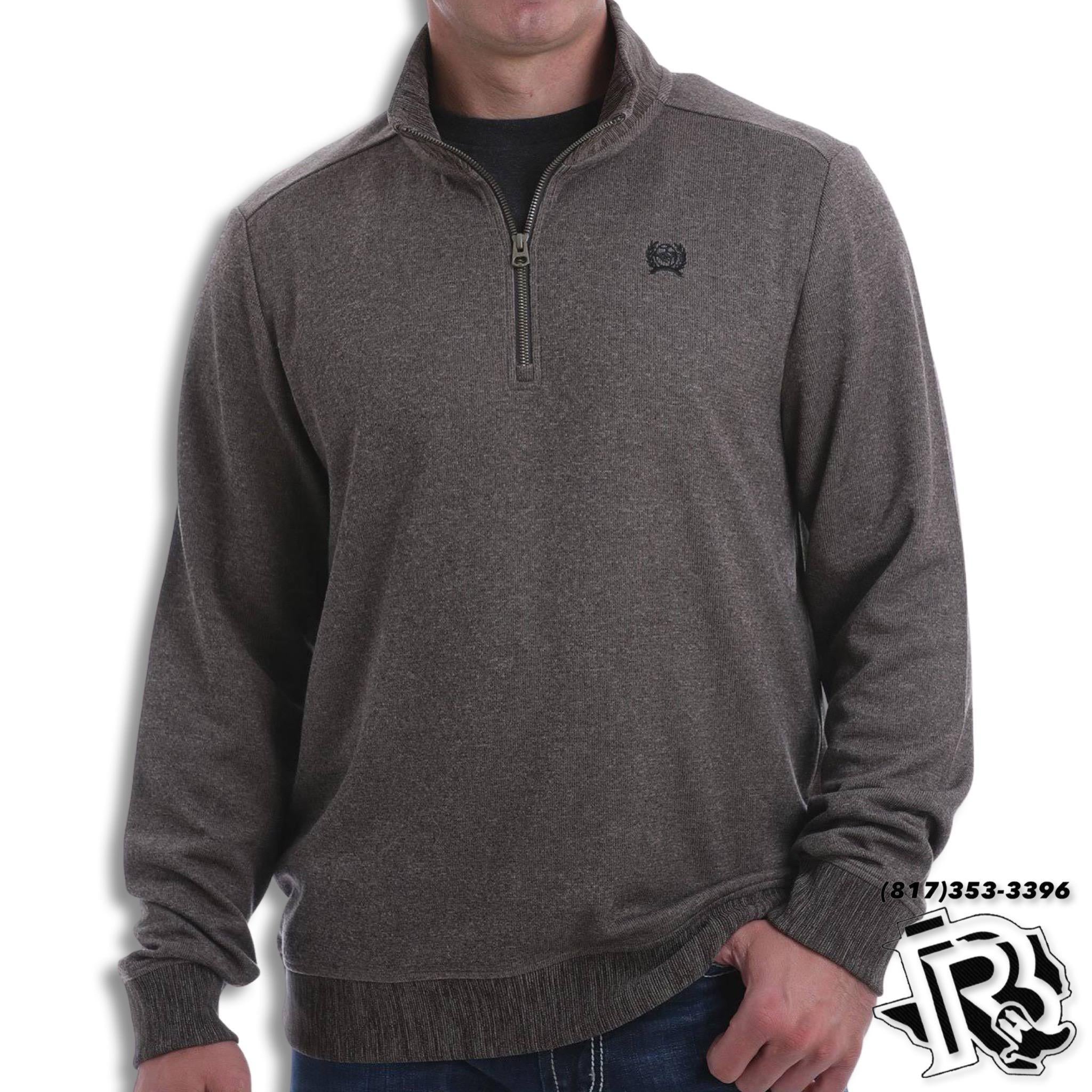 CINCH | MENS WESTERN SWEATER PULLOVER BROWN