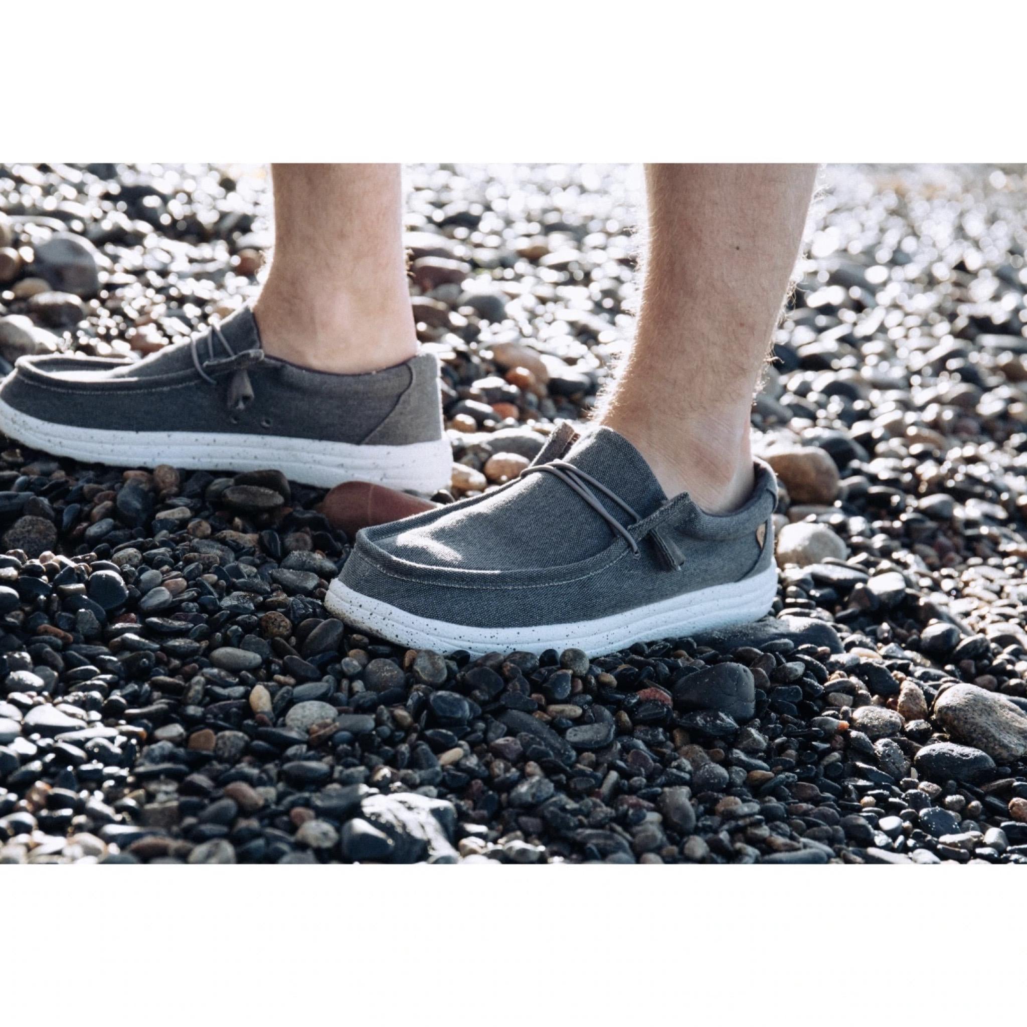 “ PAUL “ | CHARCOAL MEN'S CASUAL CANVAS SHOE