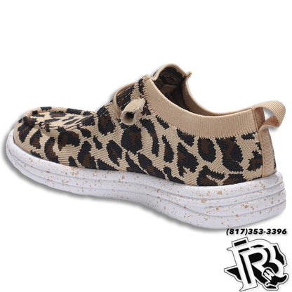 “ MICHELLE “ | WOMEN CHEETAH CASUAL CANVAS SHOE