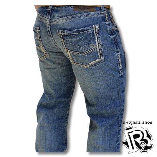 “ Kenneth ”  | STRAIGHT LEG MEN’S ARIAT WESTERN  JEANS 10012703