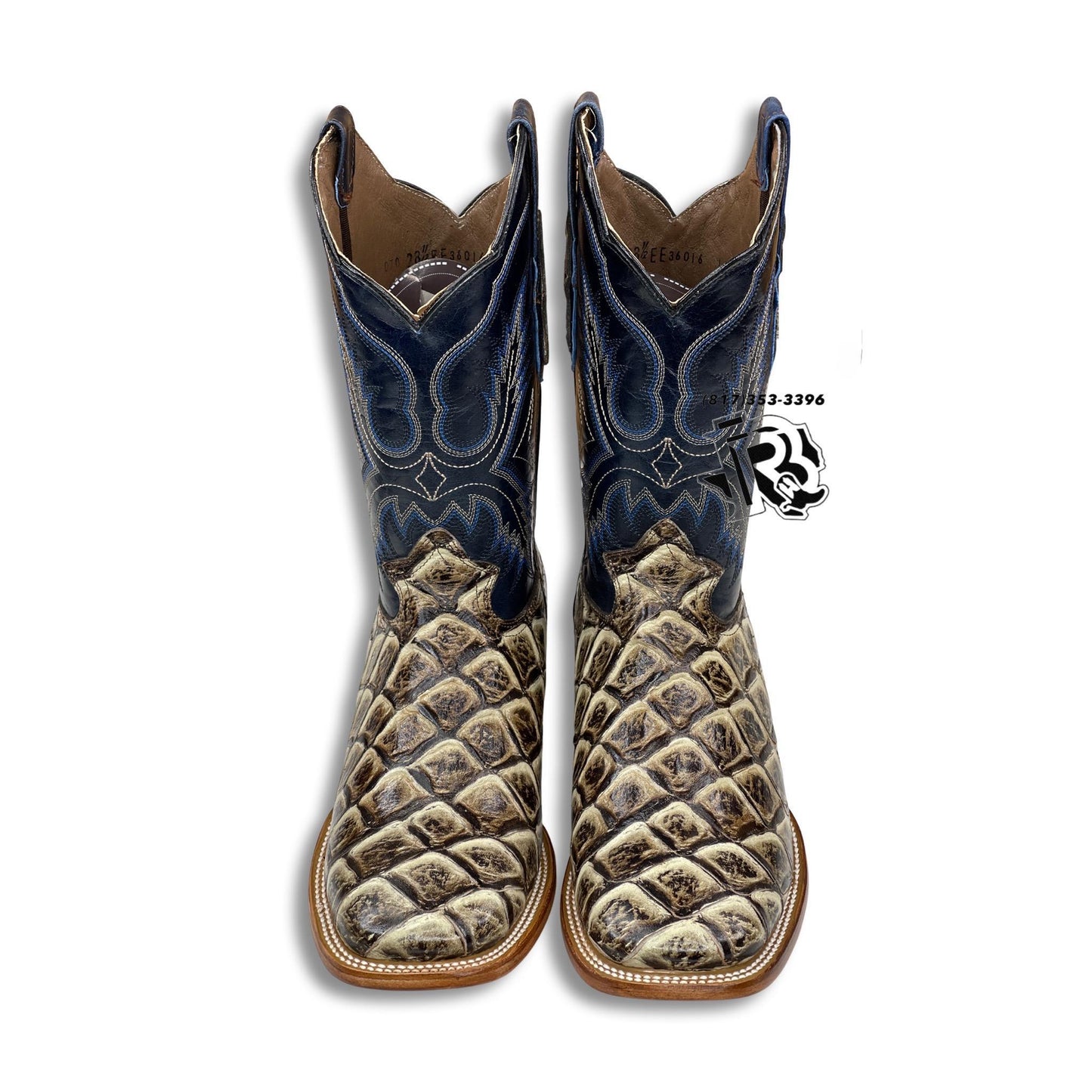 -PIRARUCU BOOTS ORIX | MEN WESTERN SQUARE TOE BOOTS