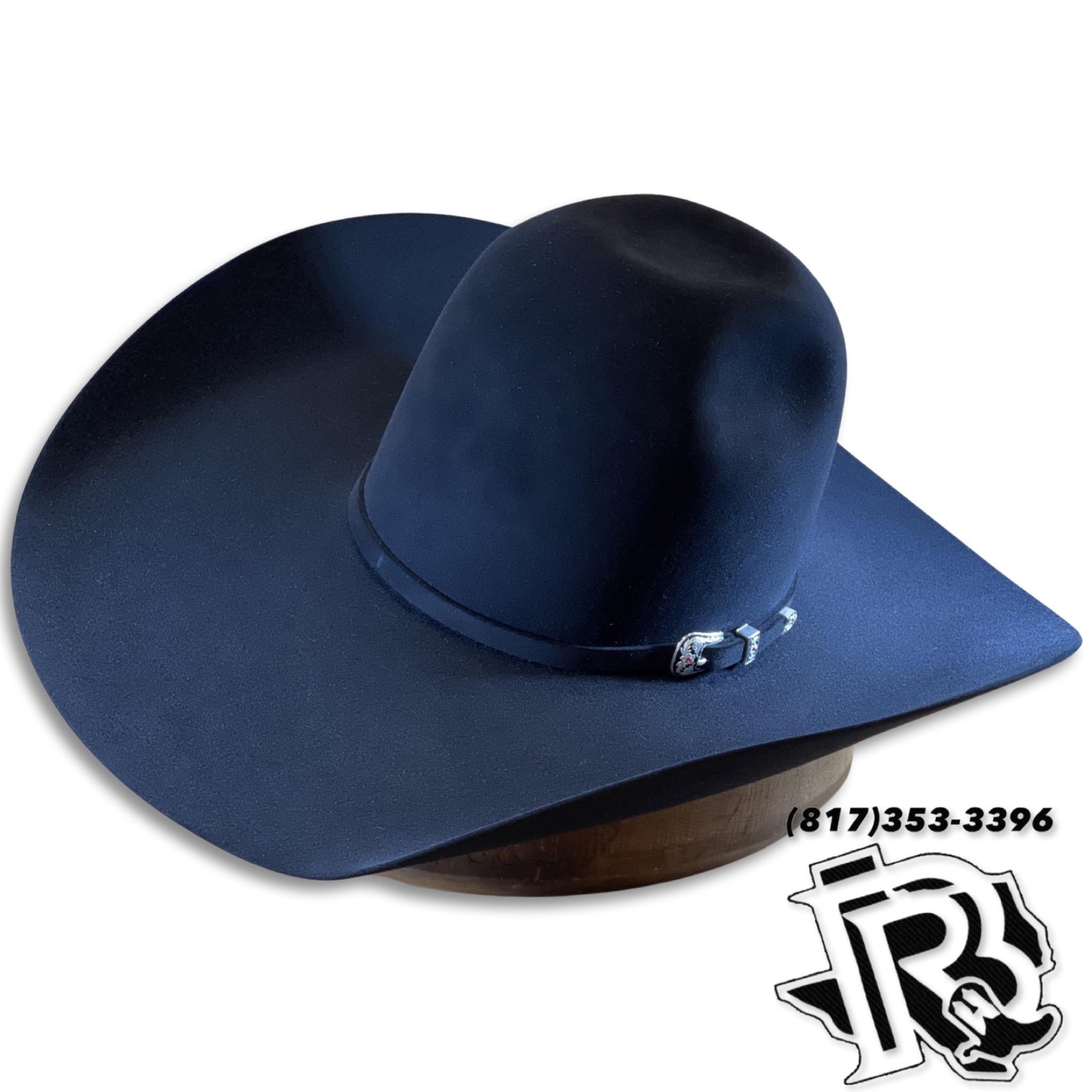 20X Black | American Hat Felt 5 inch Brim 6 3/4