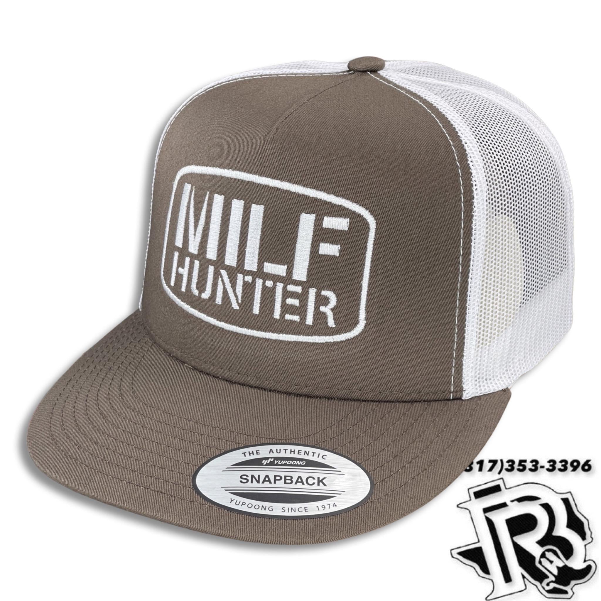 MI-LF HU-NTER EDITION | BY BR CAPS TRUCKER CHOCOLATE