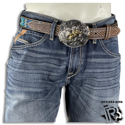 RELAXED BOOT CUT | ARIAT M4 WESTERN MEN JEANS STONE WASH