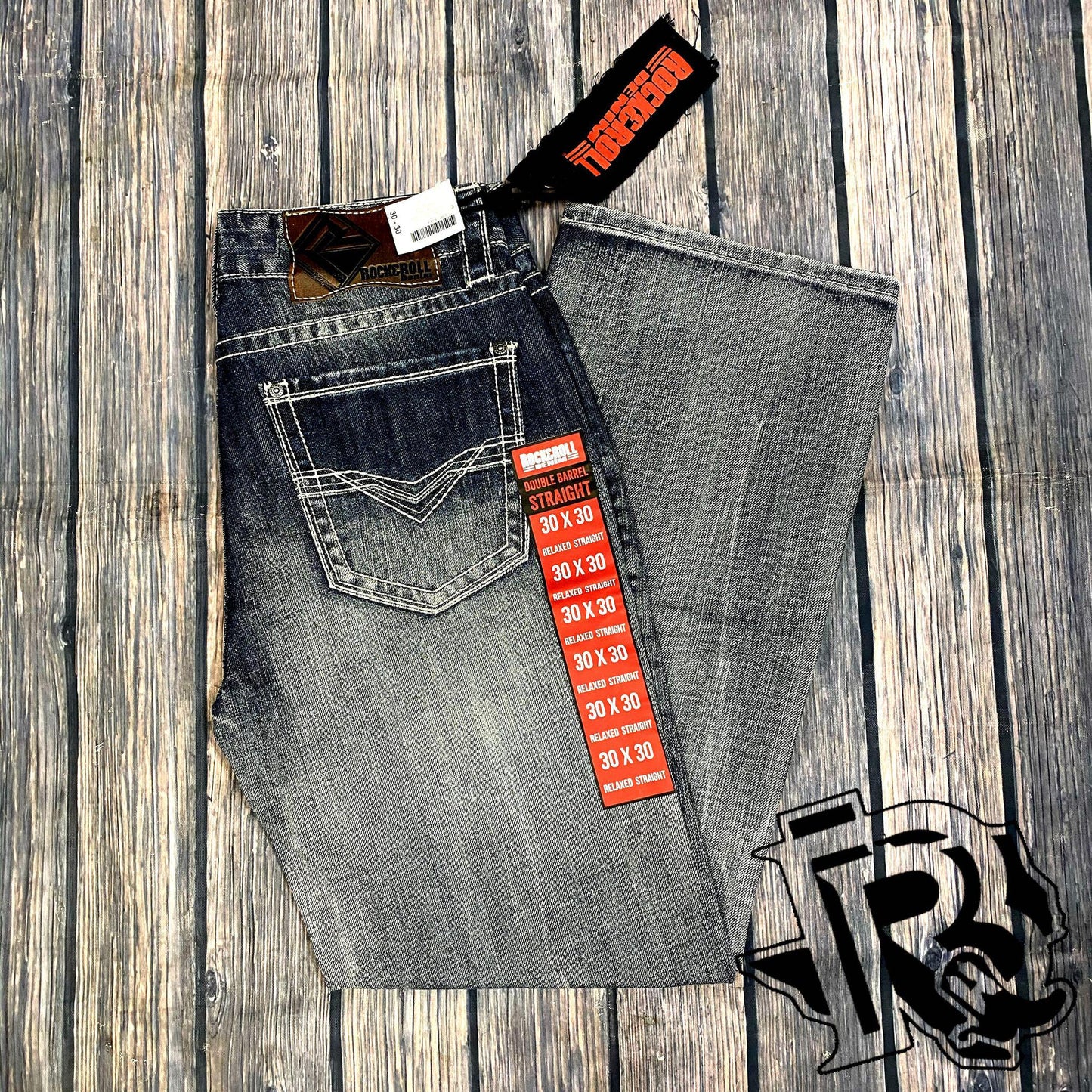 Double Barrel Straight ROCK & ROLL DENIM M0S1437