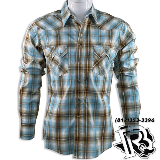 SQUARE DESIGN SHIRT | LONG SLEEVE MEN WESTERN SHIRT