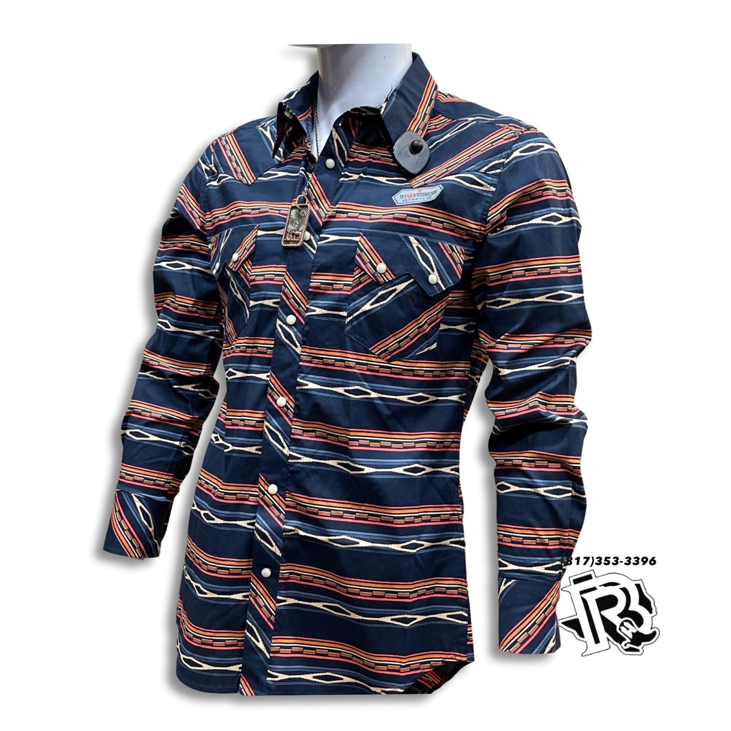 “ Evan “ | ROCK & ROLL LONG SLEEVE SHIRT MULTI COLOR RRMSOSR08U