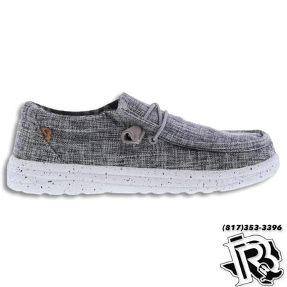 “ PAULA “ | WOMEN CASUAL CANVAS SHOE GREY