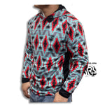 “ Brayden “ | MEN AZTEC VINTAGE DESIGN MEN WESTERN HOODIE P8H1533