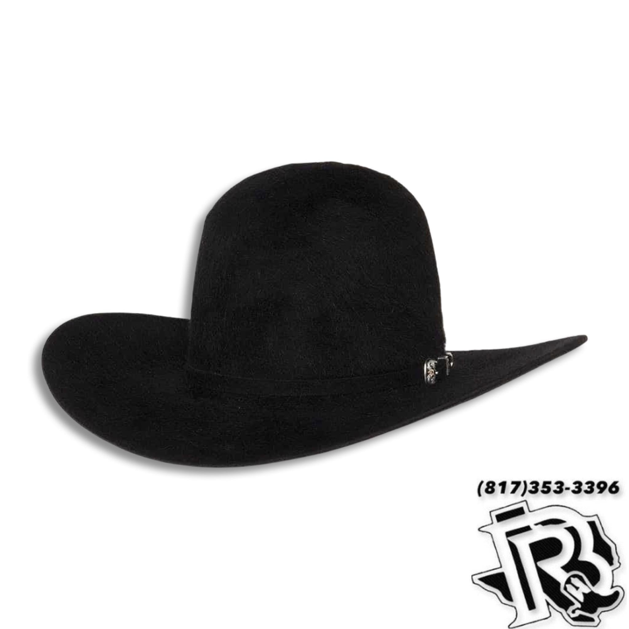 10X GRIZZLY BLACK | RODEO KING FELT COWBOY HAT