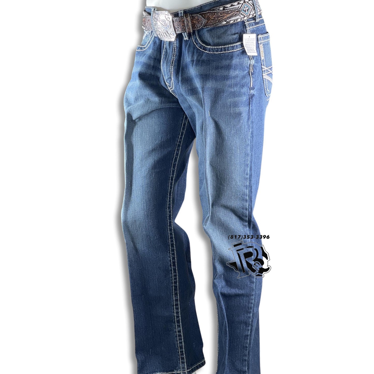 BOOT CUT | CINCH MEN JEANS DARK WASH MB69637001GRANT