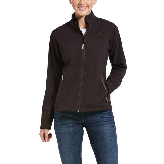 ARIAT | WOMEN SOFTHELL BROWN JACKET