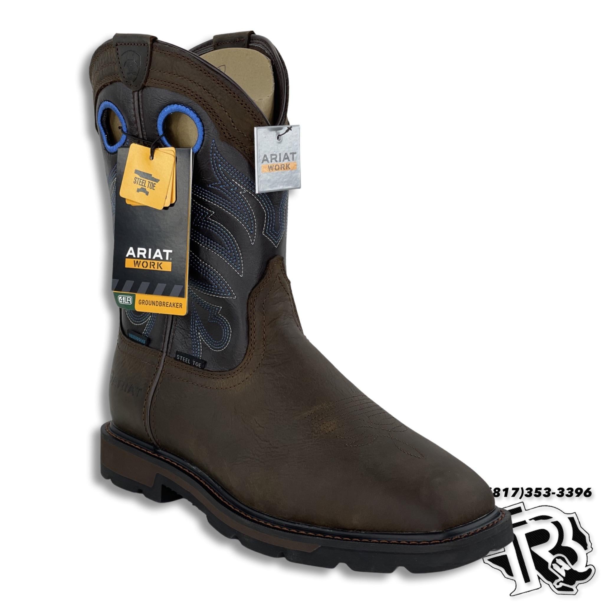 Ariat boots for men best sale steel toe