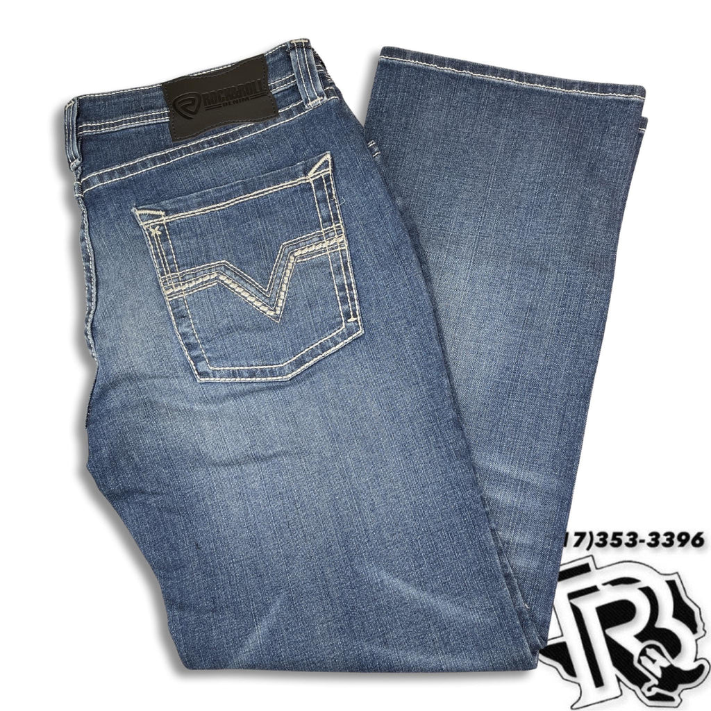 REGULAR STRAIGHT | ROCK & ROLL DENIM DARK STONE WASH M1P8281 GREEN LABEL