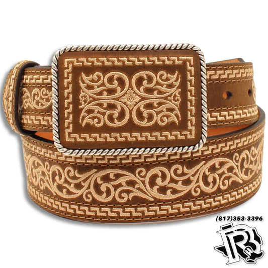 Nocona Mens Belt | Western Design Brown N210001802