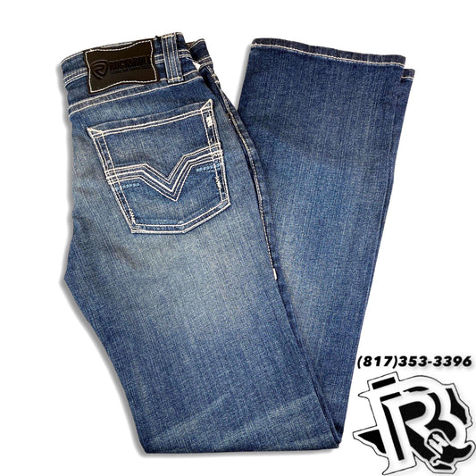 STRAIGHT LEG | ROCK & ROLL DENIM STONE WASH M1R6186 BLUE LABEL