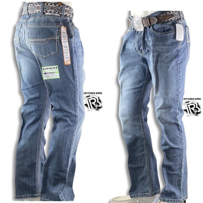 BOOT CUT | CINCH IAN MEN’S JEANS  LIGH WASH MB51936001IAN