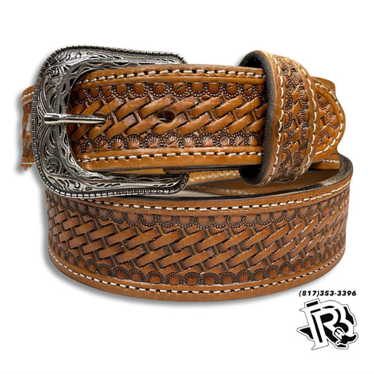 “ Paul “ | MEN WESTERN BELT LIGHT COGNAC