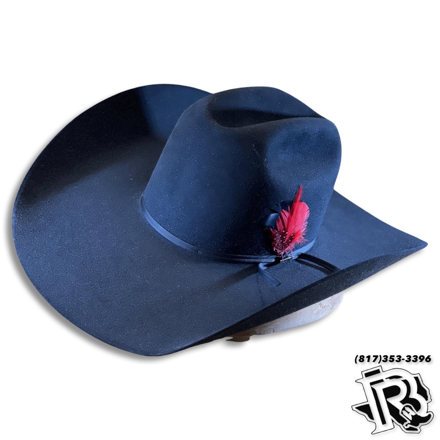 7X BLACK | RESISTOL  CHUTE 5 INCH BRIM