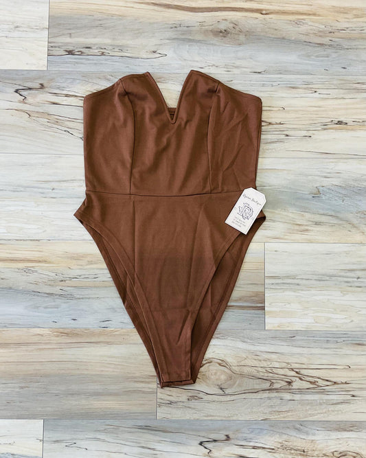 Alma Brown bodysuit