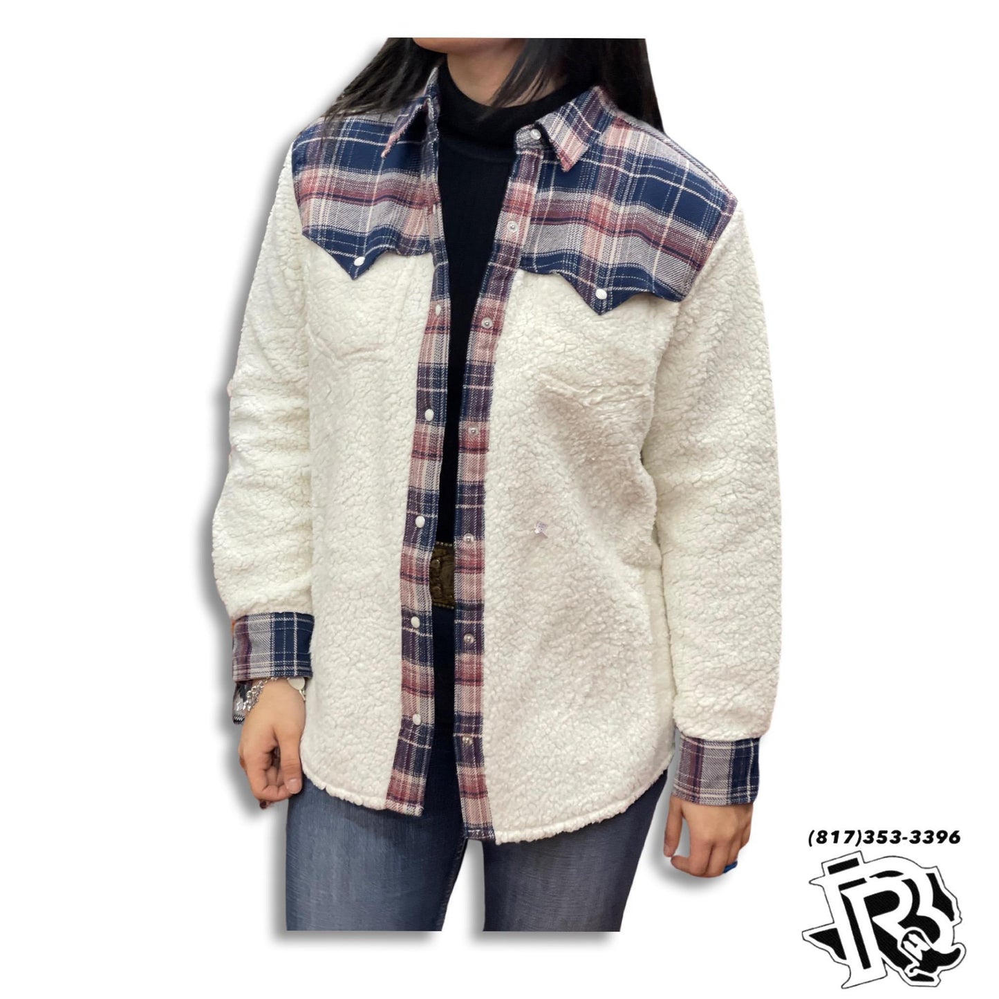 “ Alyssa “ | WOMEN WRANGLER JACKET / SHIRT WHITE 112321231