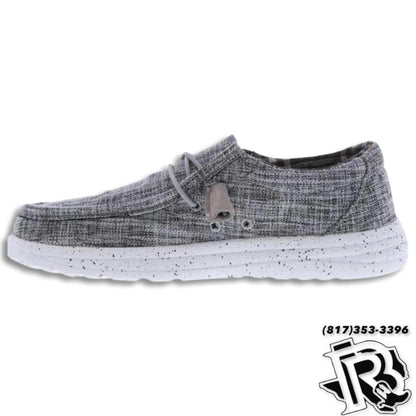 “ PAULA “ | WOMEN CASUAL CANVAS SHOE GREY