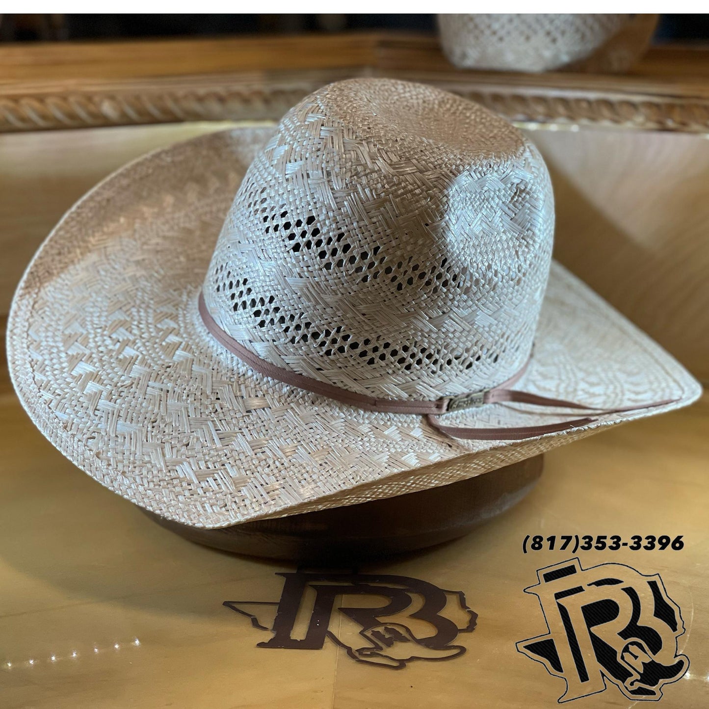 “ 1804 “ | AMERICAN STRAW COWBOY STRAW HAT SISAL