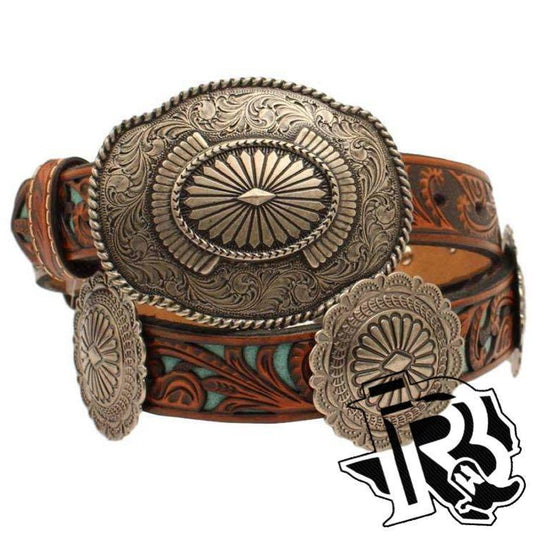 ARIAT LADIES BELT TURQUOISE A1530633