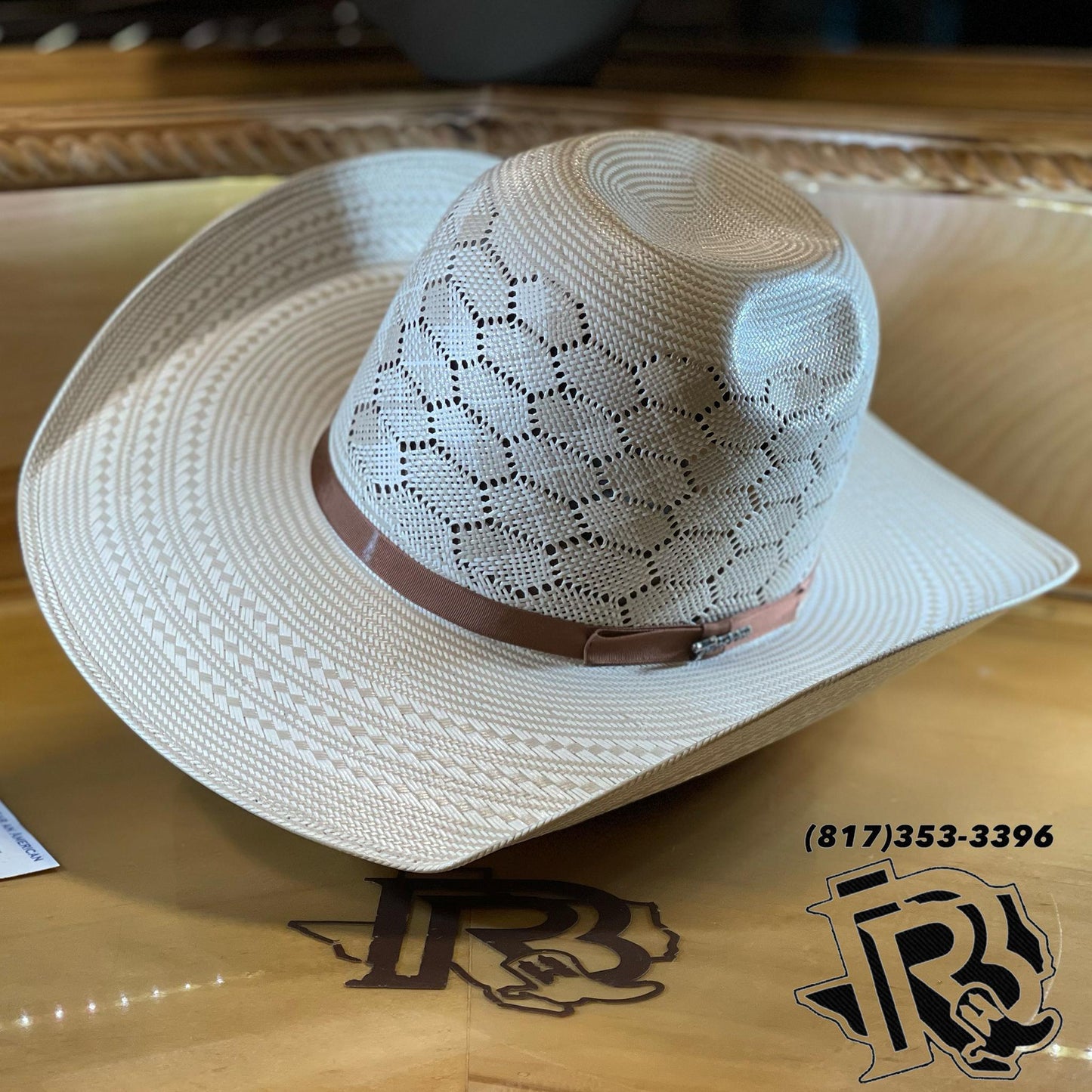 “ HONEY CONE “  | TAN COWBOY STRAW HAT 10X