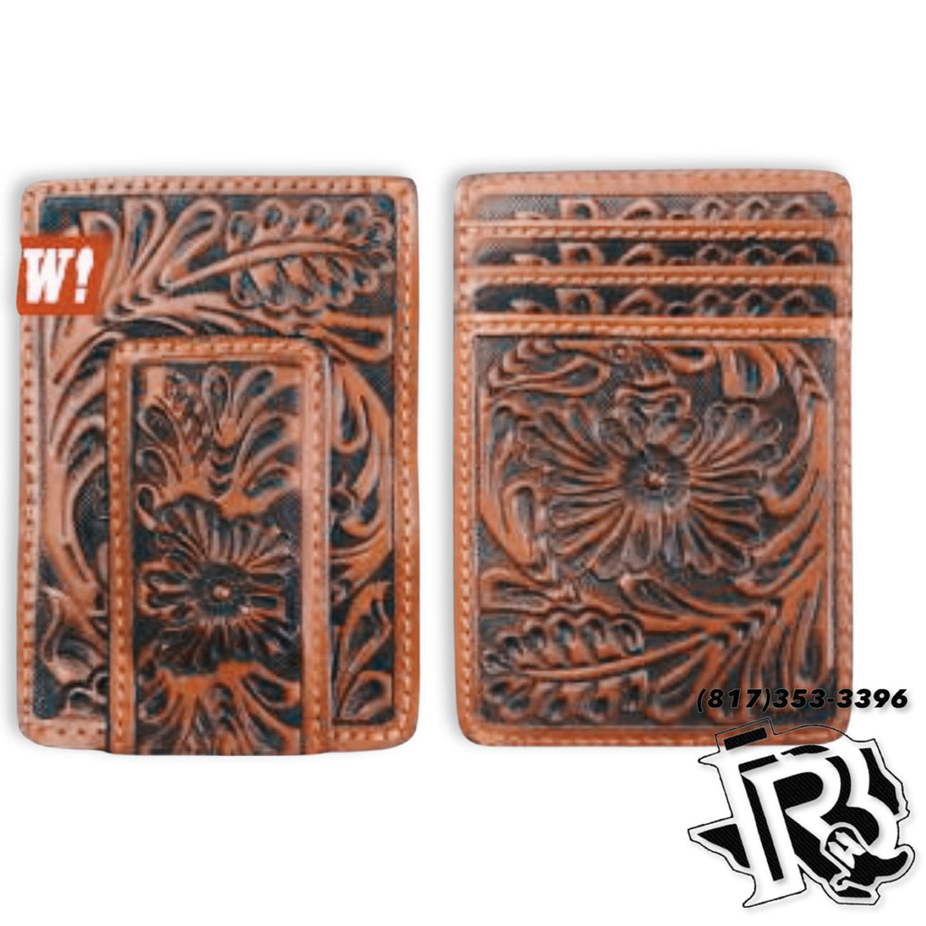 MONEY CLIP MAGNETIC WALLET | FRONT POCKET 3 SLOTS , OPEN SIDE