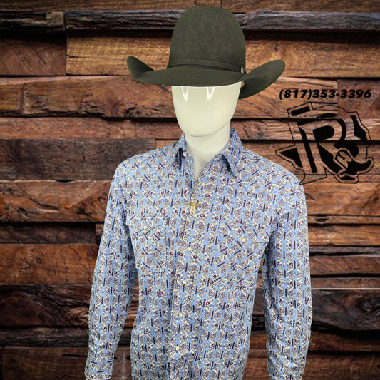 PANHANDLE SHIRT | MEN LONG SLEEVE SHIRT VINTAGE DESIGN