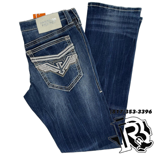 BOOT CUT | AMERICAN FIGHTER LEGEND DARK WASH 331SS276