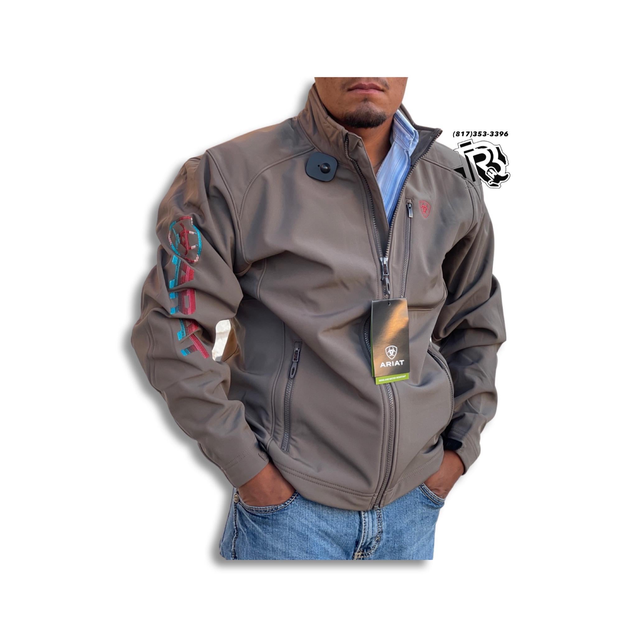 “ Banyan Bark “ | Men Ariat Dark khaki WESTERN COWBOY Jacket Outerwear 10041614