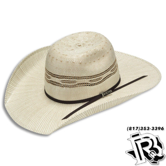 Twister Kids Two Tone Bangora Straw Hat T71631